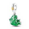 Charms Animali in Argento 925 Cane Gatto Gufo Coniglio Leone Elefante Dinosauro Charm Per Braccialetto Bangle Biglie per Creazione Gioielli
