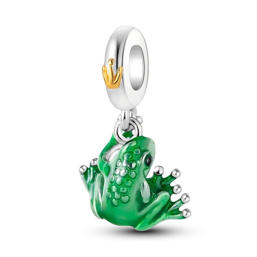 Charms Animali in Argento 925 Cane Gatto Gufo Coniglio Leone Elefante Dinosauro Charm Per Braccialetto Bangle Biglie per Creazione Gioielli
