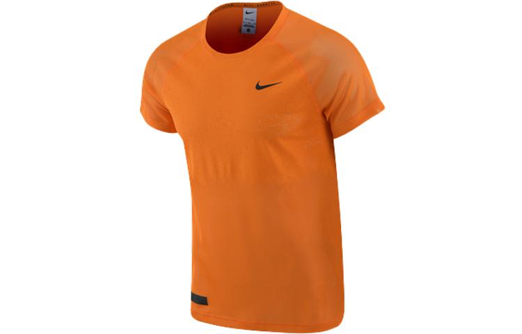 Nike Running T Shirt Men s Bright Orange DX0854-836 XXL