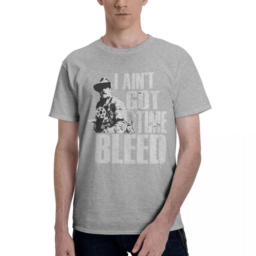 Aint Got Time To Bleed 100 Cotton Casual Breathable Confortable Man Mens Clothing Deals Funny Gifts