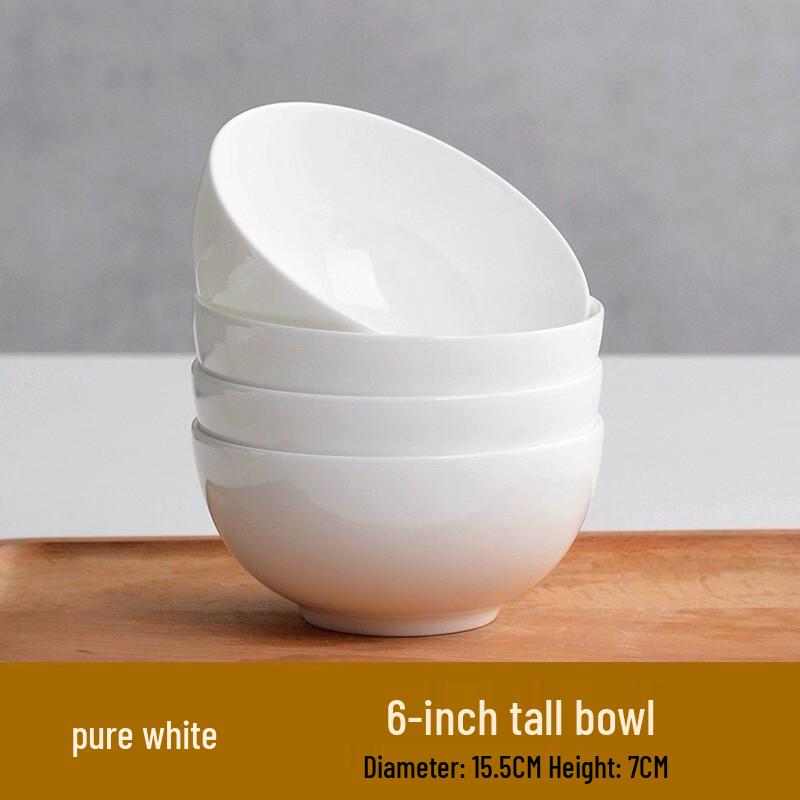 Premium High-Foot Bone China Ceramic Bowls