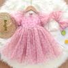 2025 Super Fairy Fluffy Gauze Summer Princess Dress for Girls