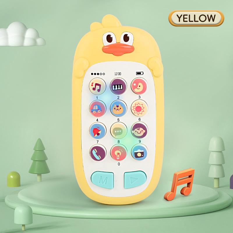 Infant Musical Phone Toy for Early Learning and Parent-Child Interaction (0-2 Years)