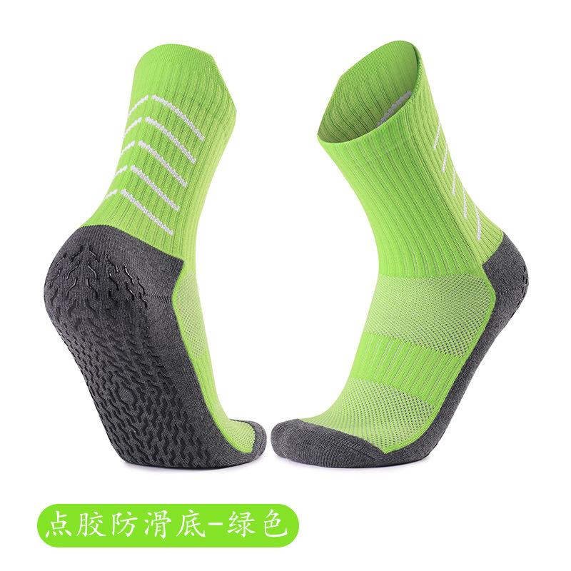 Professional Long Tube Training Non-Slip Socks Men'S Medium Tube Adult Towel Bottom Sports Socks Competition Thickened Dispensing Football Socks