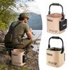 8L/13L Capacity Foldable Water Bucket Suitcase Fishing Bucket New Live Fish Box  Outdoor Activities