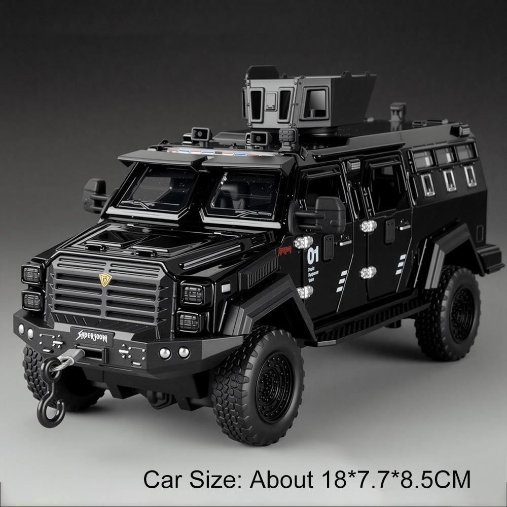 

1:32 Sword Toothed Tiger Camouflage Street Model Car Toy Doors Opened Sound Light Cars Pull Back Models Hobby Gifts for Kids