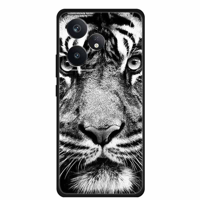 For Realme Neo 7 5G Phone Case Black Silicone Soft Back Cover For Realme Neo7 x Neo 7x Neo7x Neo 7 SE Neo7 SE Case Coque Funda