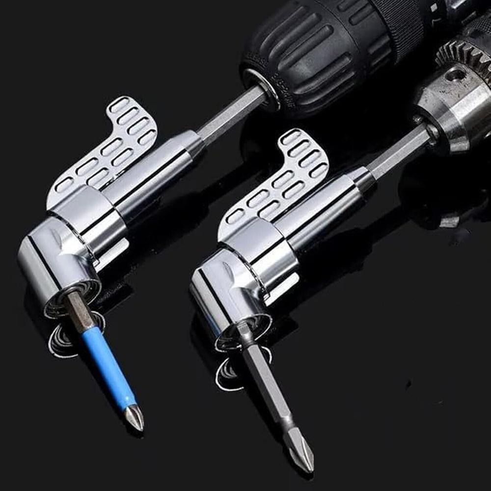 Corner Tool Screw Hub, 105 Degree Drill Attachment, Screwdriver Drill Bit Power Screwdriver Drill