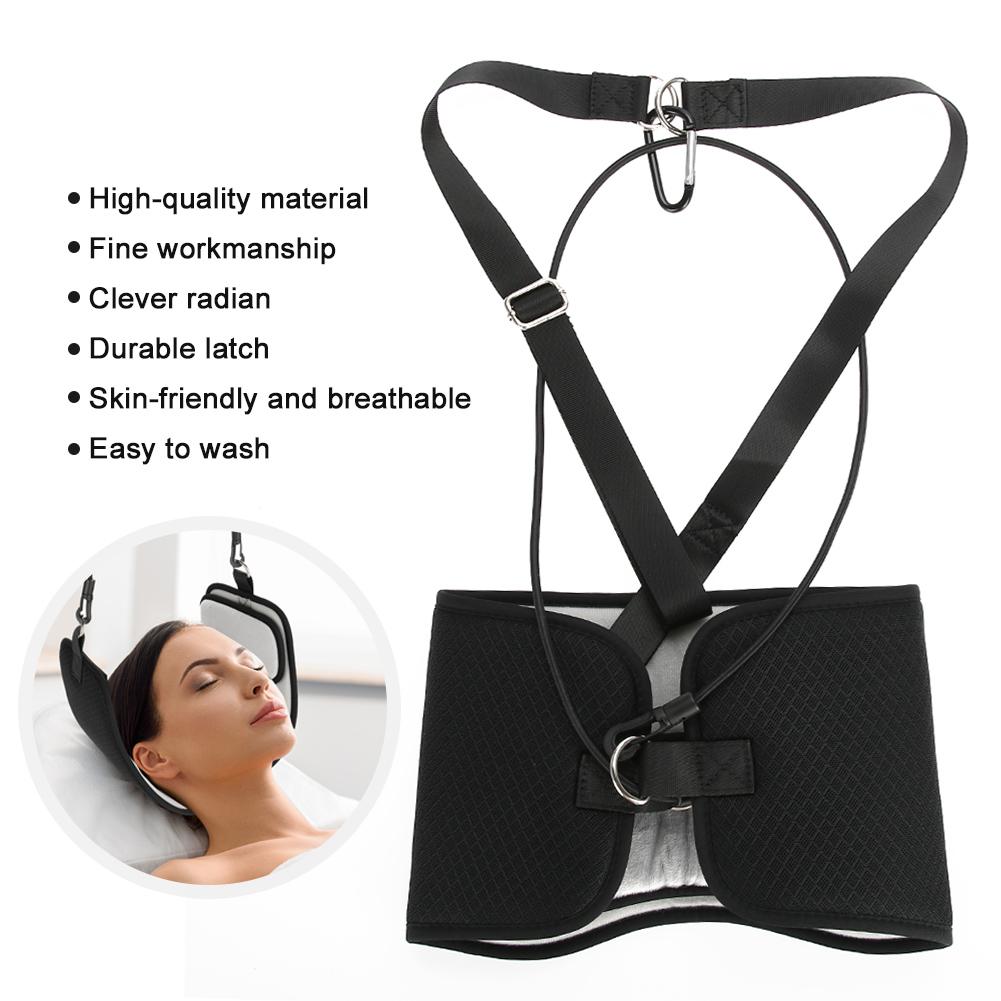 Portable Head Neck Traction Massage Pain Relief Relax Device Traction Hammock