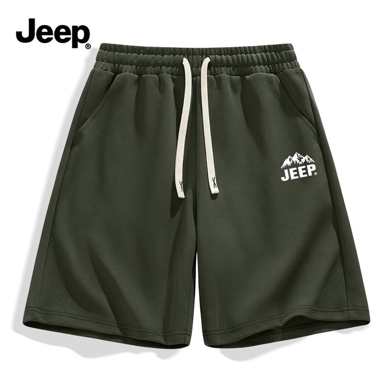 

JEEP Men s Quick-Dry Breathable Sports Shorts M