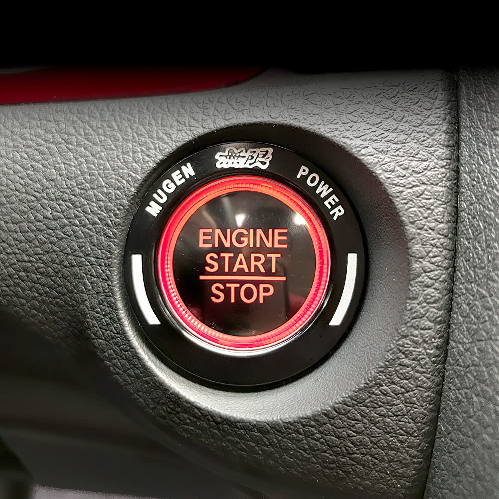 

Кольцо стартера двигателя Honda Civic Onami Внутренняя панель Детали интерьера Аксессуары Honda 10-го поколения CIVIC Алюминий 1P FC1/FK7 [Черный] CIV62-BK