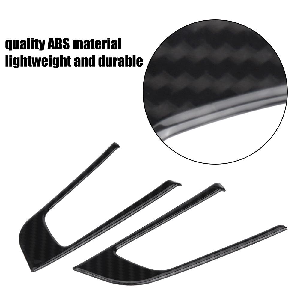 Car Interior Steering Wheel Button Decorative Cover Trim for Alfa Romeo StelvioGiulia