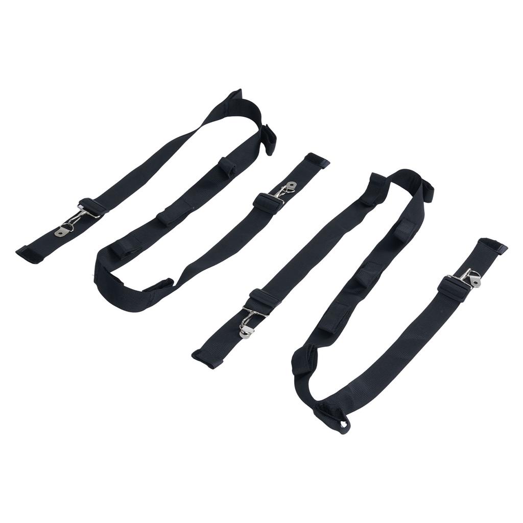 2Pcs Car Fishing Rod Holder Polyester Fishing Pole Rack Strap for SUV MVP RV Minivan