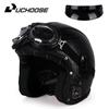DOT Approved Vintage Motorcycle Helmet 3/4 Open Helmet Scooter Capacetes Motorcycle Equipment