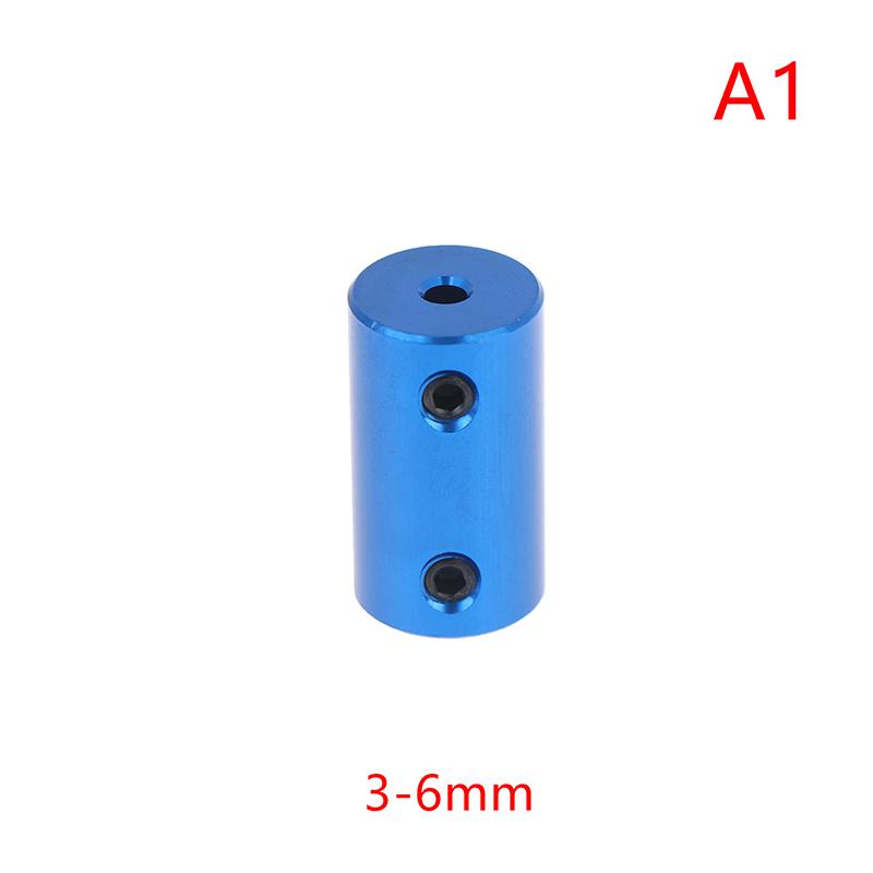 Aluminium Alloy Shaft Coupling Corrosion Resistant Adapter for 3D Printer 42 Stepper Motor 3-6mm 4-6mm 5-5mm 5-8mm 8-8mm Bores