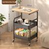Multi-Purpose Movable Storage Rack for Home & Kitchen