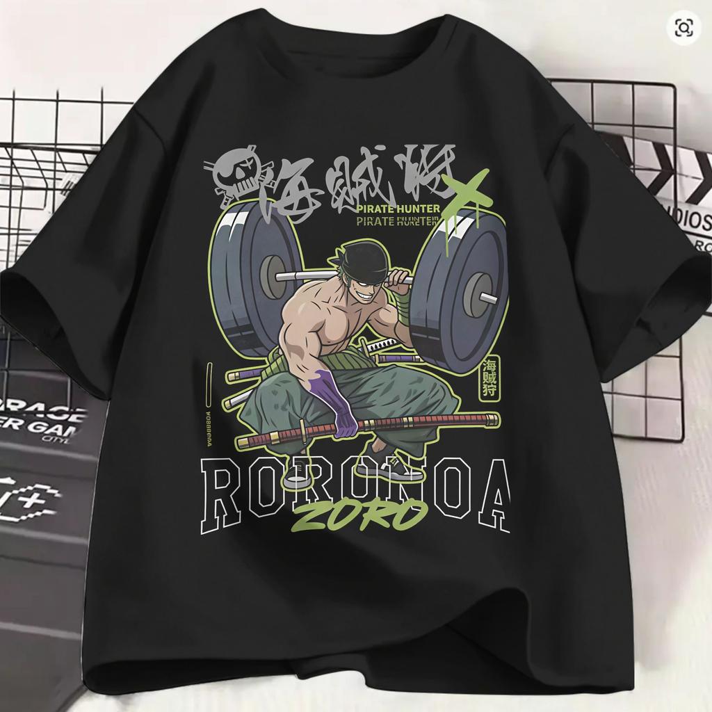Ones Pieces Anime T Shirt Summer Fashion T Shirts Unisex 100 Cotton Comfortable Plus Size Top Tees Shortsleeve Vintage Tshirt