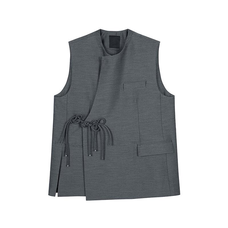 JNBY 2025 Spring Loose-Fit Round Neck Vest