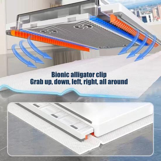 Mini Portable Flat Mop Compact Size Lightweight RV Mop Home Kitchen Bathroom Small Space Cleaning Tool