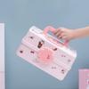 Baby Girl Cute Kids Hair Accessories Storage Box Head Ropes Hairpins Rubber Bands Hair Jewelry Daily Dressing Organizer Goods