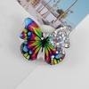 Mobile Phone Finger Foldable Portable Butterfly Holder Anti-fall Quicksand Phone Expanding Stand Grip