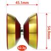 Bimetal Spin Gear Katana Binding Exclusive Model x Gold Yo-Yo (Red Rim)