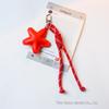 Cartoon Star & Heart Keychain Pendant – Cute Bag Charm & Small Gift