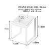 Yamazaki Tower Pet Food Bowl Angled High W15 X X Pet Food Model 10035 Stand, Type, White, Body D15.5 H17.6cm, Easy-to-Eat, Bowl,
