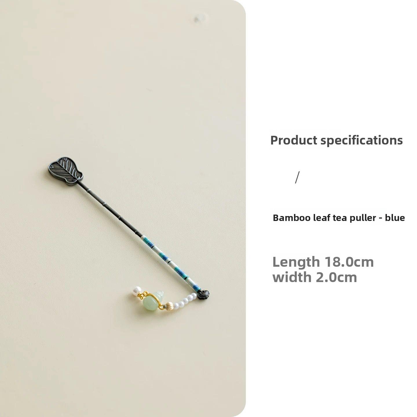 Банановый веерный циферблат ретро китайская чайная ложка чайная комната национальный стиль классический чай чайная церемония запчасти