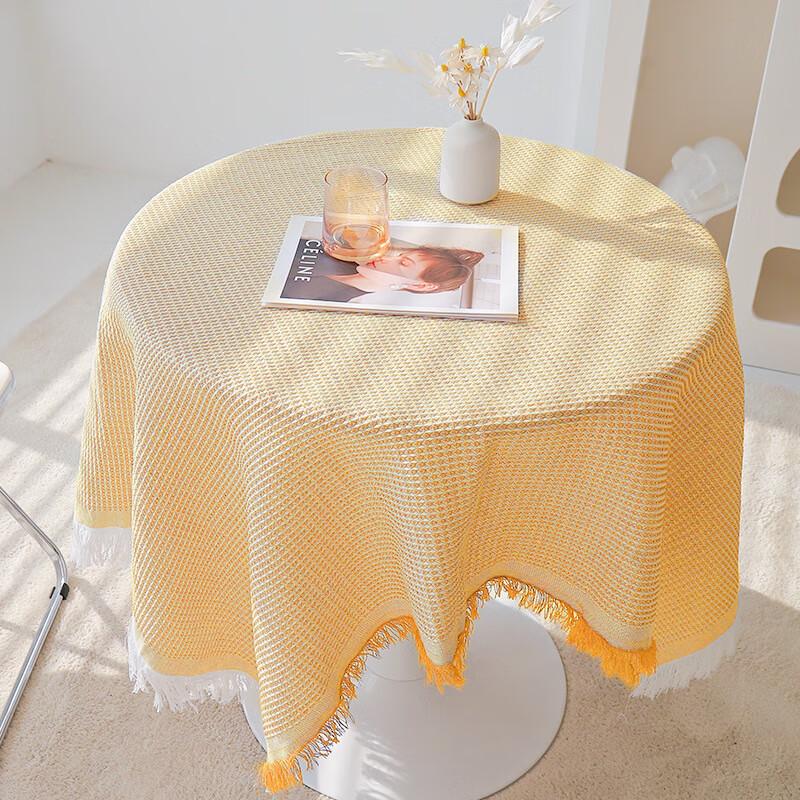 KAPABEAR Nordic French Cotton Linen Tablecloth