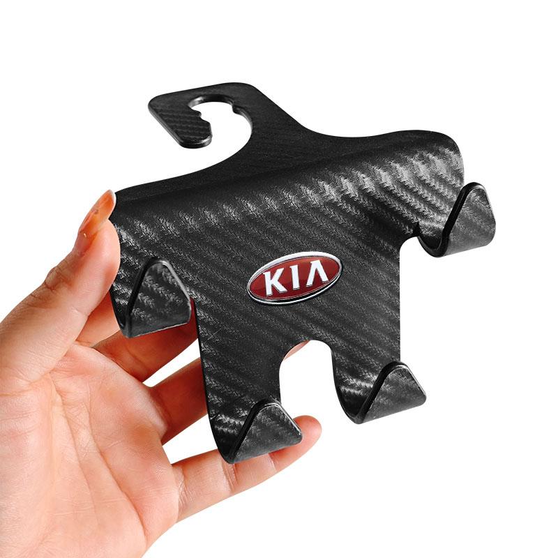 Car Seat Headrest Hook Universal Phone Holder Backseat Organizer For Kia Sauer CUB CEED Cerato Forte K8 K900 Optima Picanto RIO VG Ray
