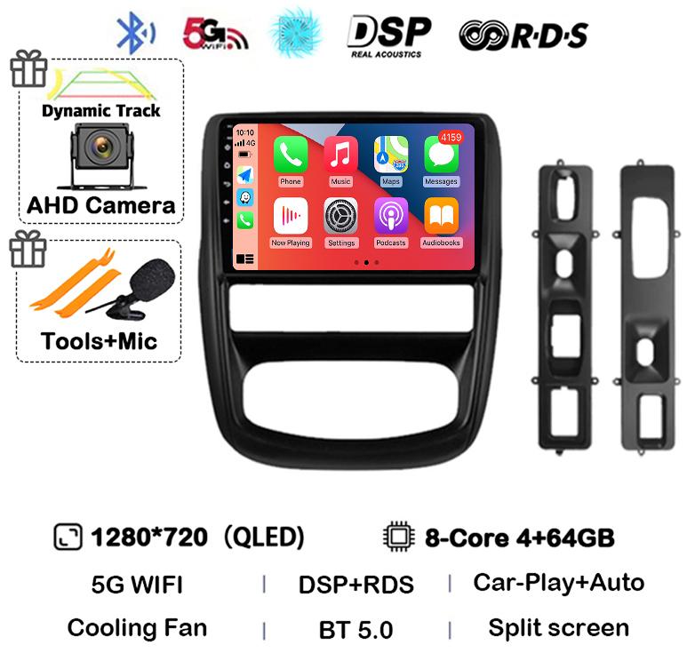Android 14 Carplay Auto Car Radio For Renault Duster 1 2010 2011 2012 2013 2014 2015 Multimedia Video Player GPS 360 Camera 4G