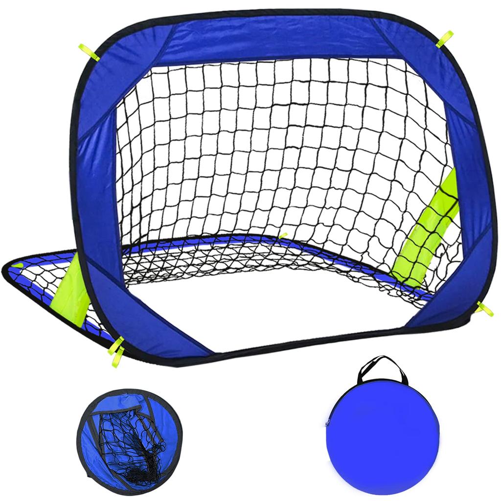 Pop Up Soccer Goals Nets for Backyard Beach Soccer Training Net Mini Portable Foldable Lightweight Indoor Outdoor Football Goal