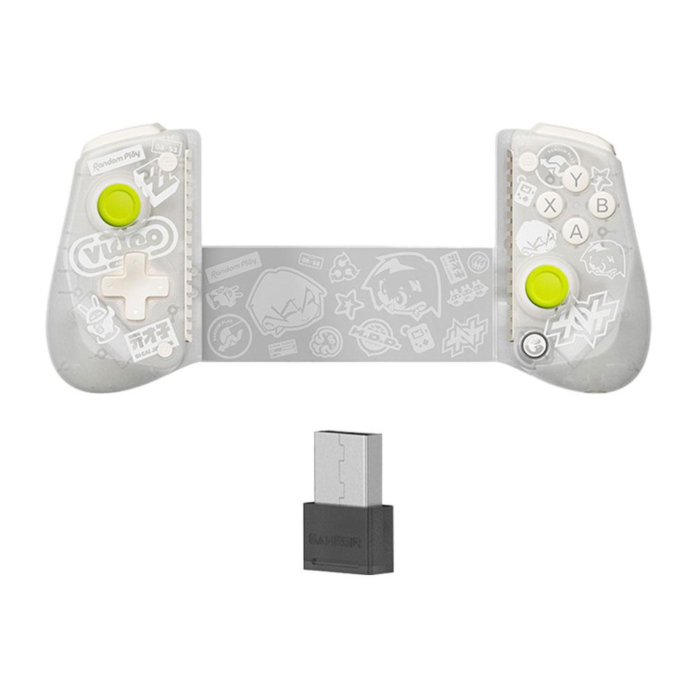 

Для бездротового розтяжного ігрового контролера GameSir X5s з Холловим джойстиком та Лінійним двигуном, Силіконовий, Стійкий до подряпин