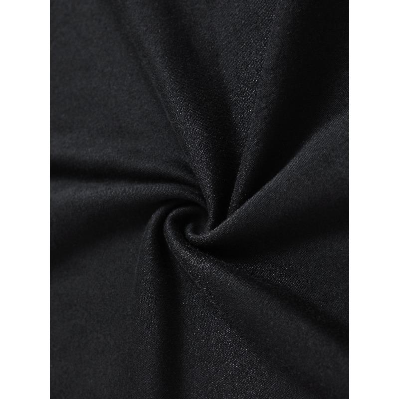 Europäische Größe Damen Leo-Print Blumen-Grafik-T-Shirt - „Small Town “Design, Lässiger Rundhalsausschnitt, Schwarzes Sommeroberteil für Freizeitkleidung, Damen T-Shirts