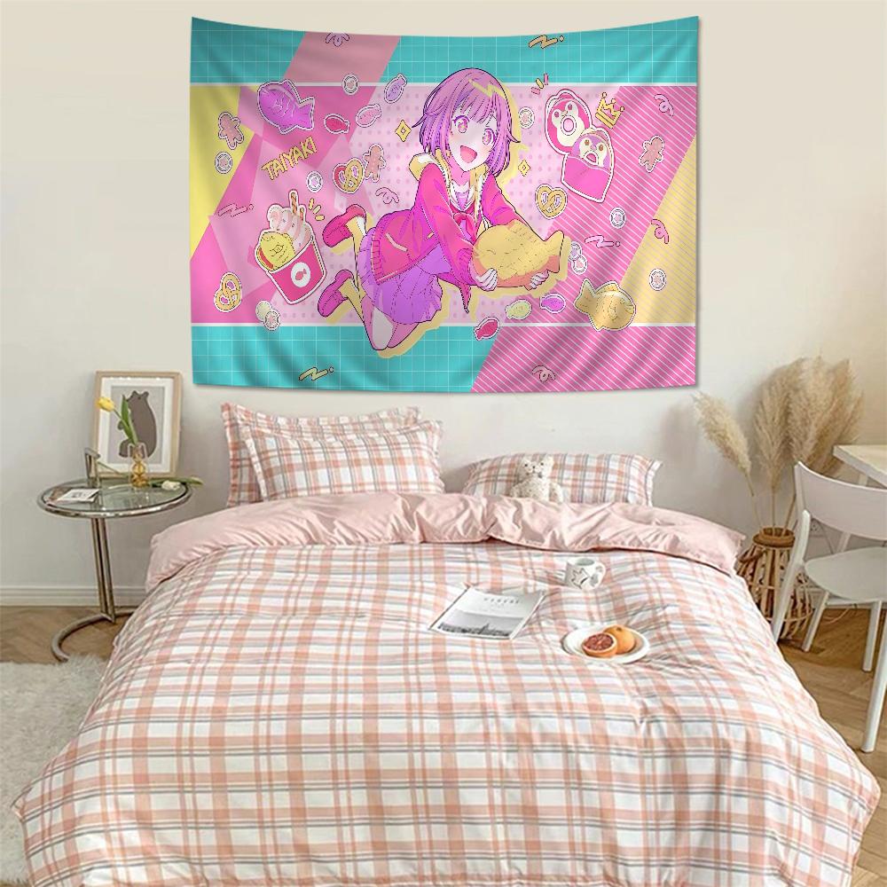 VOCALOID Virtual Singer Miku Printed Large Wall Tapestry Cheap Hippie Wall Hanging Bohemian Wall Tapestries Mandala Home Decor
