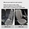 Car Cushion Accessories Four Seasons Universal Ice Silk Car with Breathable Non-slip Seat Cushion Net Red Bird Grid Car Seat Cover