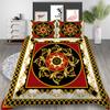 3D Digital Printing Luxury Home Bedding Set Bedroom Duvet Cover Home Bedding Set Single/Double Bed Home Decoration