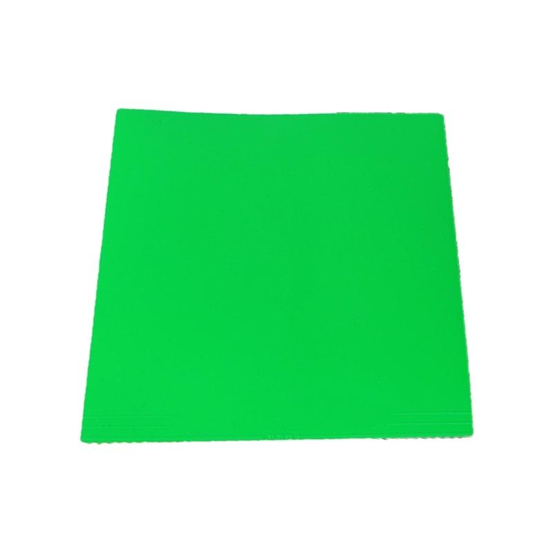2.0mm Table Tennis Rubber Professional PingPong Sheet Rubber Table Tennis Bat Replacement Rubber Sheet for Training зелёный