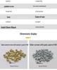 Golden, Silver, and Black Self-Tapping Wide Head Screws with Washers