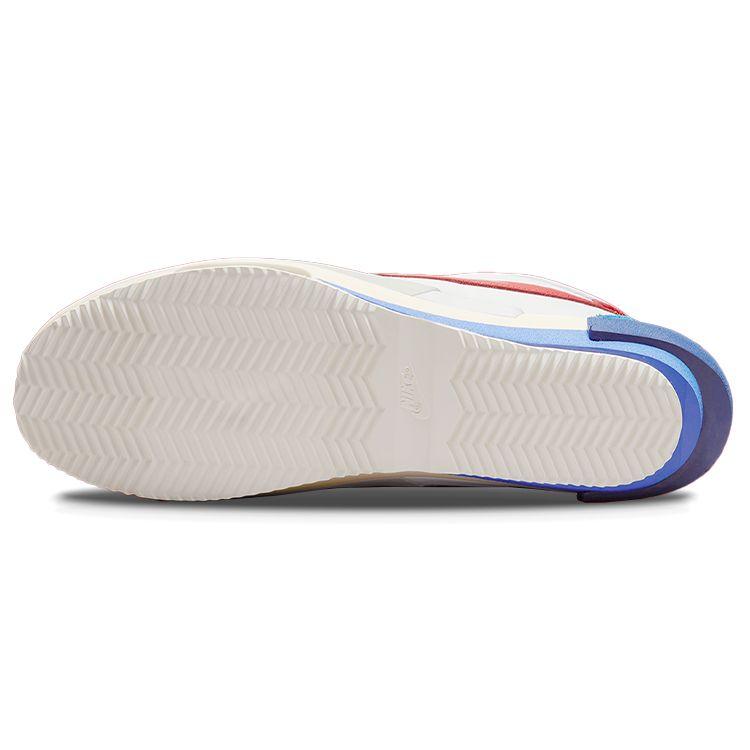 Sacai X Nike Zoom Cortez SP OG Unisex Sneakers White Varsity-Red Varsity-Royal DQ0581-100