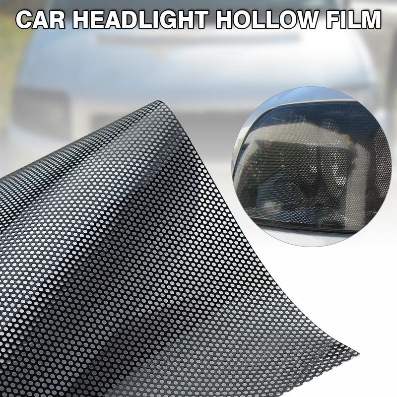 

PDTO 60 х 160см автомобиль фары Тон Перфорированные сетки пленки, как Fly Eye Tinting