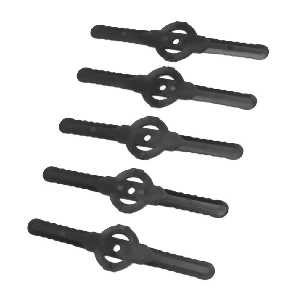 60PCS Black Trimmer Head Blades Universal Fit Weed Eater Blades Durable Lawn Mower Blades