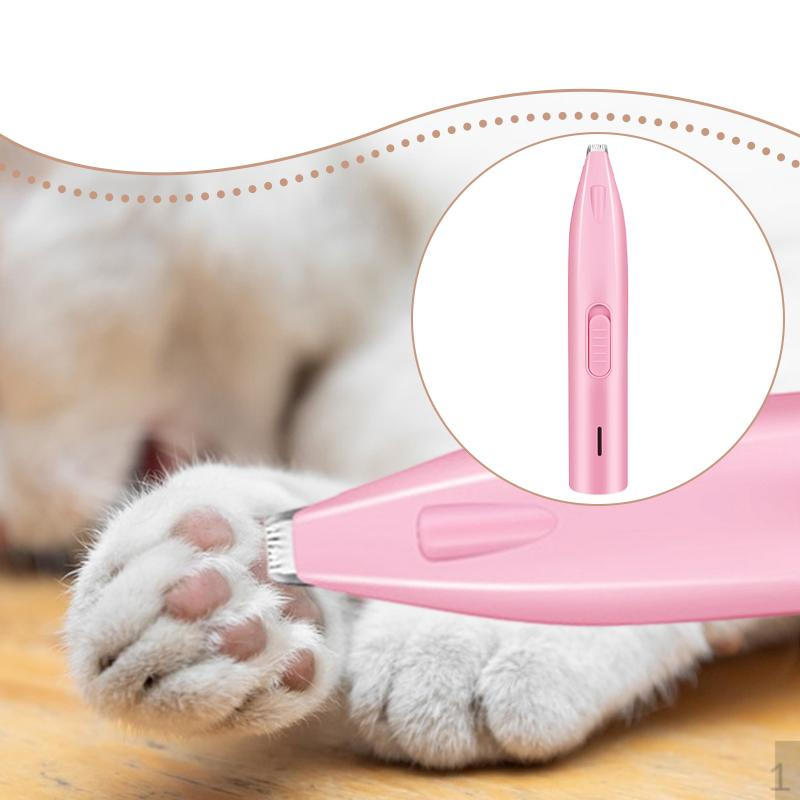 

Машинка для стрижки шерсти животных с дополнительной подсветкой, многоцелевая, зарядка через USB, низкий уровень шума