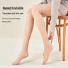 Baonaishi Women's Bare Leg Illusion Warm Compression Tights