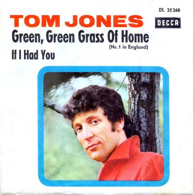 7inch Record TOM JONES - Green, Green Grass Of Home DL25268 Decca 1966 Germany Rock Used