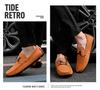 Men's All-Season Toad Leather Shoes - Versatile Outdoor Casuals