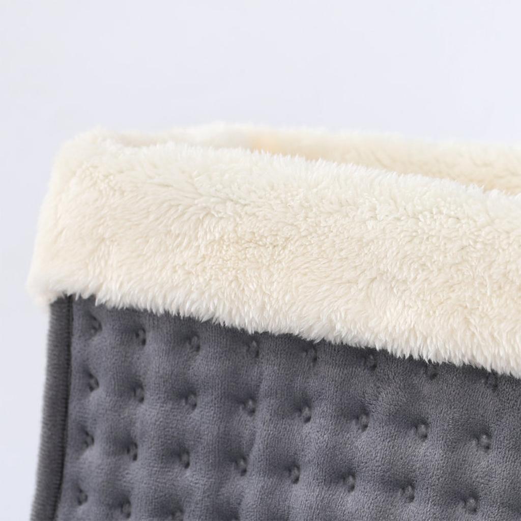 Electric Heated Foot Warmer Mat for Office Dorm, Safe and Energy-Saving Heater