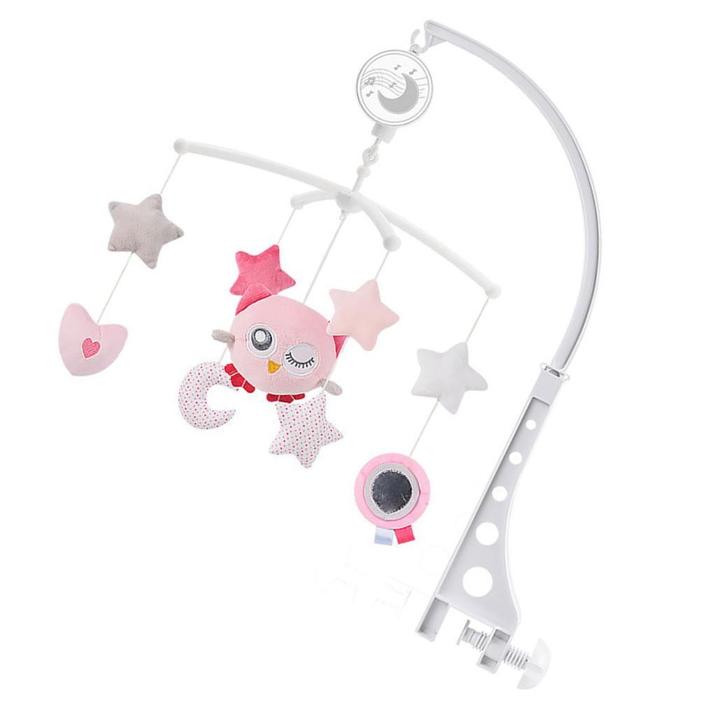 Baby Musik Mobile 360 Grad Drehung Kinderbett Mobile Baby Cartoon Spieluhr für 0?1 Jahr alt