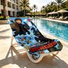 How to Train Your Dragon Print Beach Towel Design, Soft, Lightweight. for Home Bathroom, Spa, Pool, Yoga, Surfing, Camping, Gift for Family, Friend